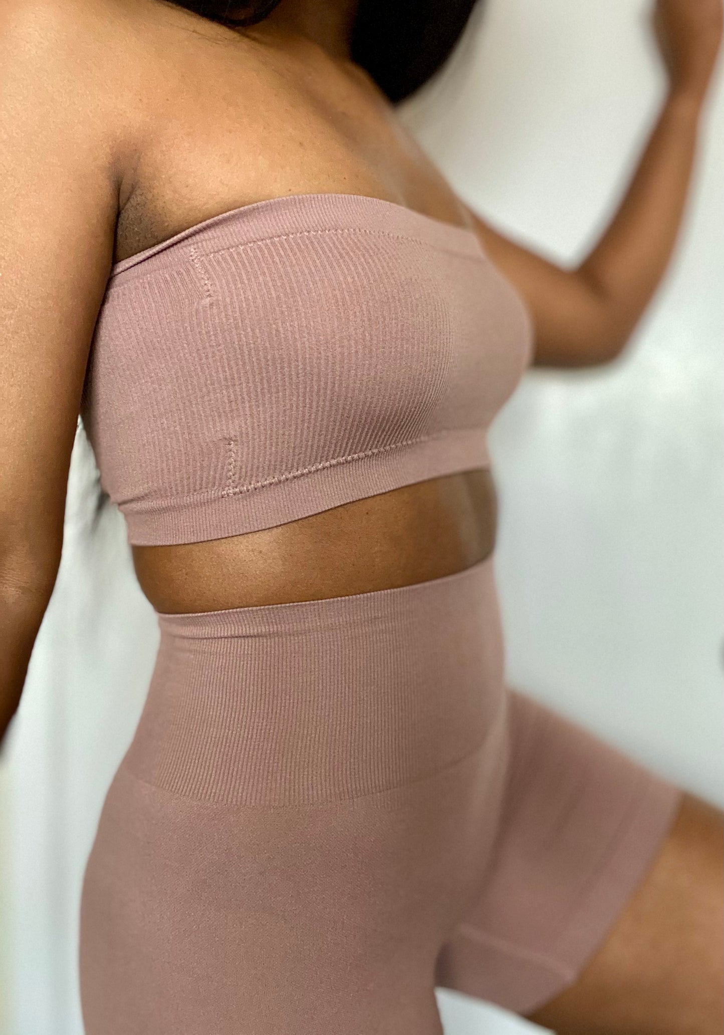 Biker Shorts- Pink Clay (pre-order available)