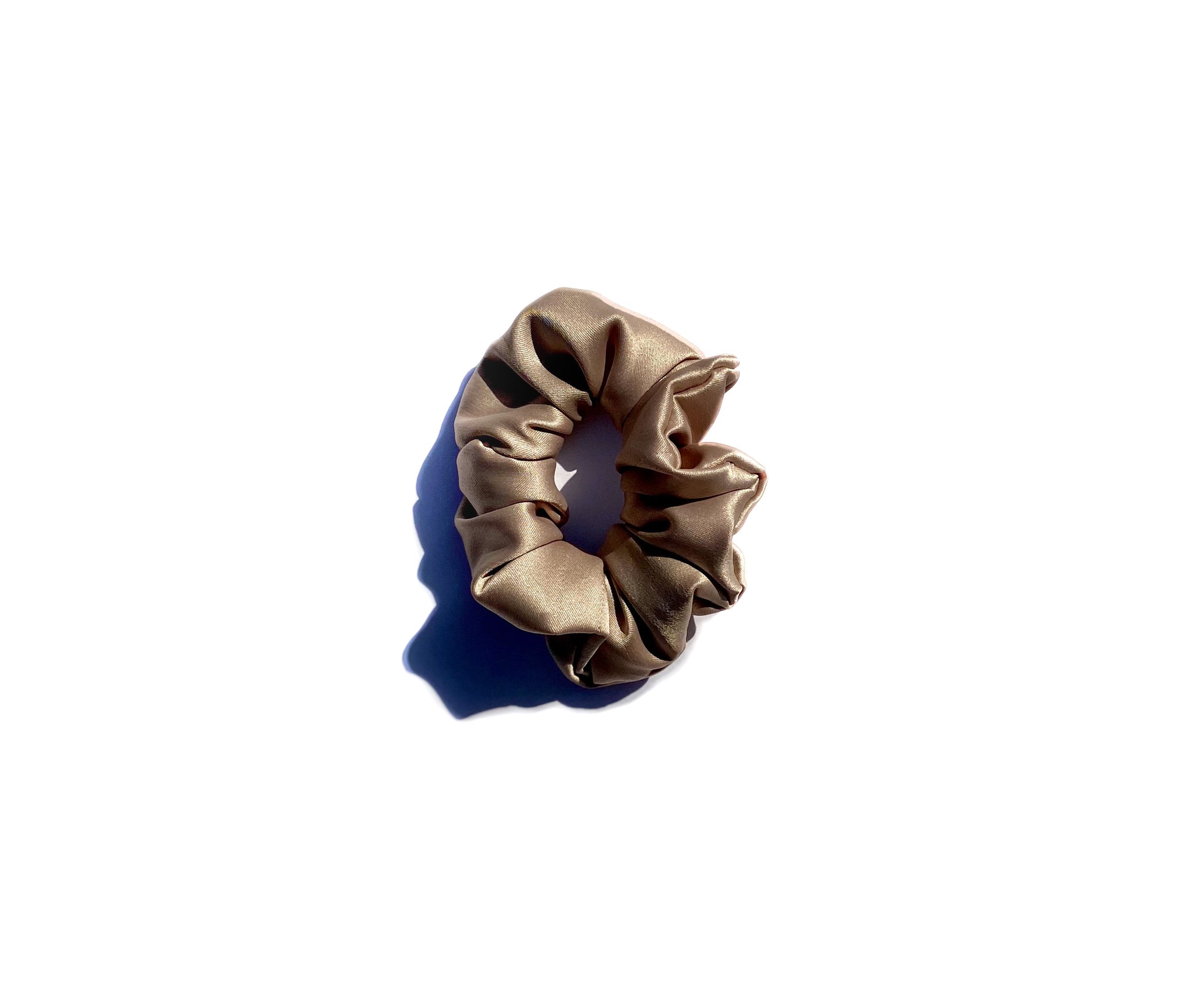 Ivory Beige Scrunchie