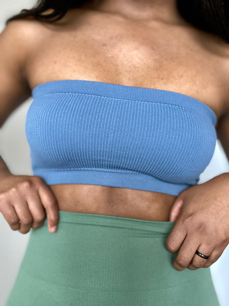 Tube Top- Dusty Blue (pre-order available)