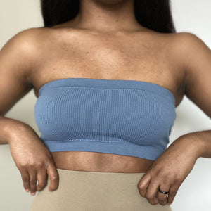 Tube Top- Dusty Blue (pre-order available)