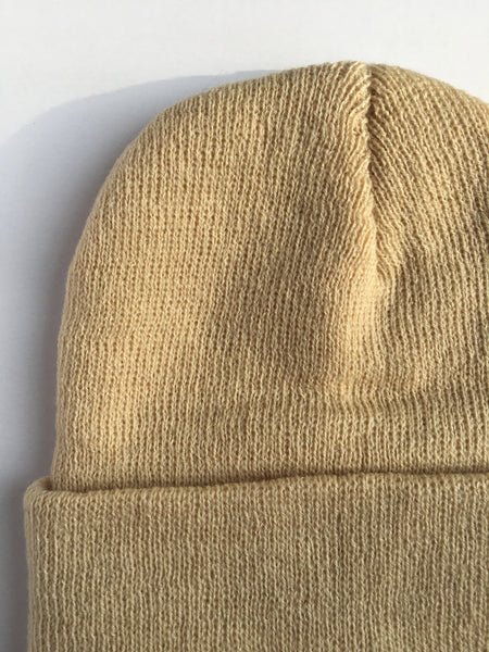Beige Beanie