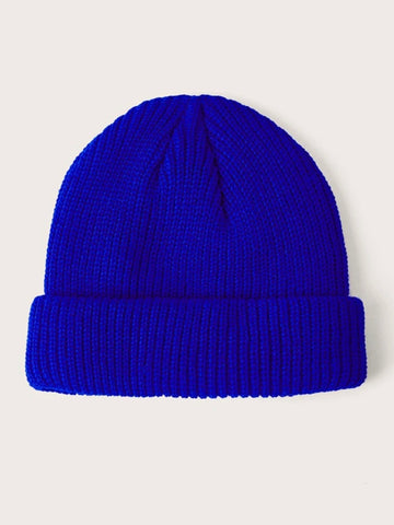 Blue Cap Beanie