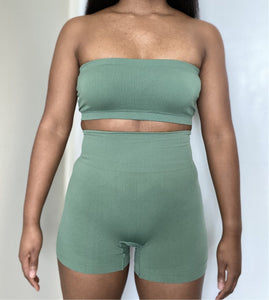 Biker Shorts-  Summer Green (pre-order available)