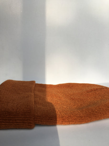 Solid Brown Beanie