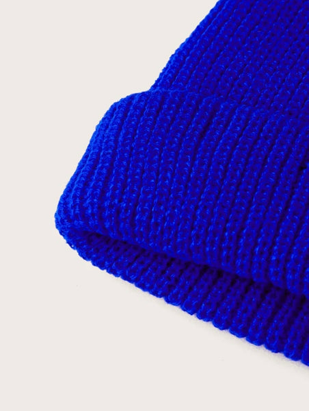 Blue Cap Beanie