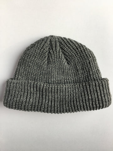 Grey Cap Unisex Beanie