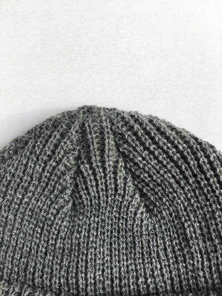 Grey Cap Unisex Beanie