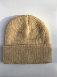 Beige Beanie