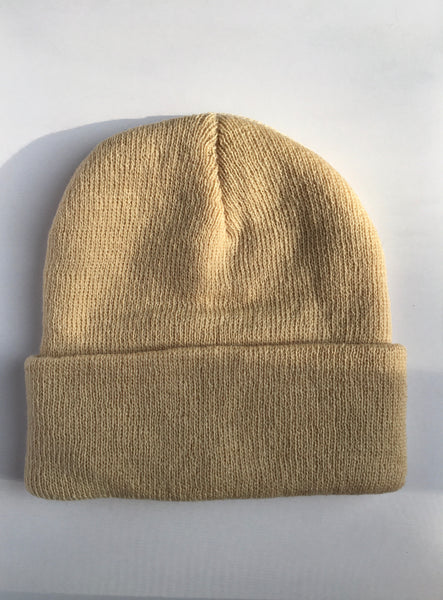Beige Beanie